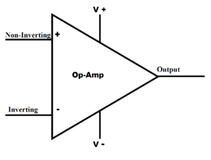 op amp schematic symbol