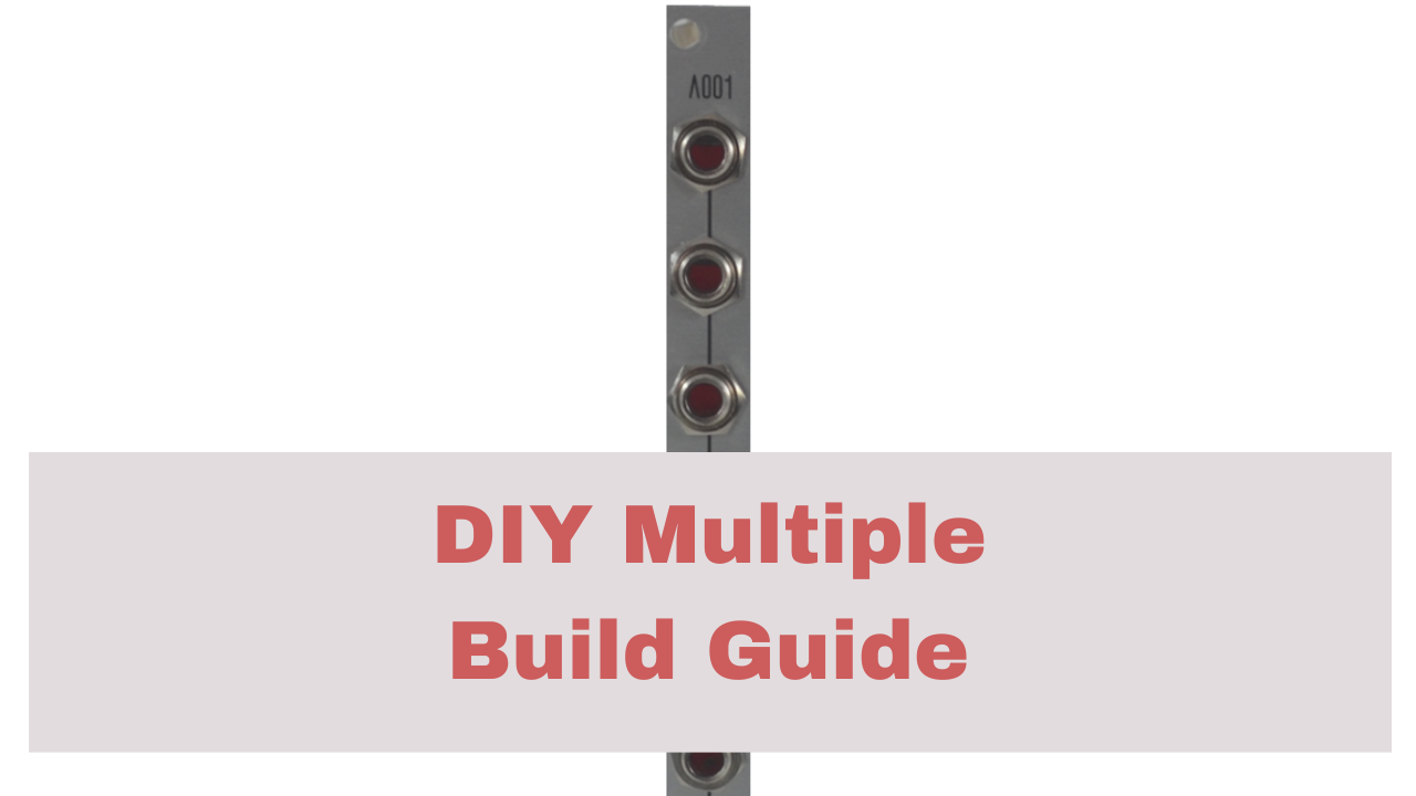 AI001 DIY Synthesizer Multiple Build Guide