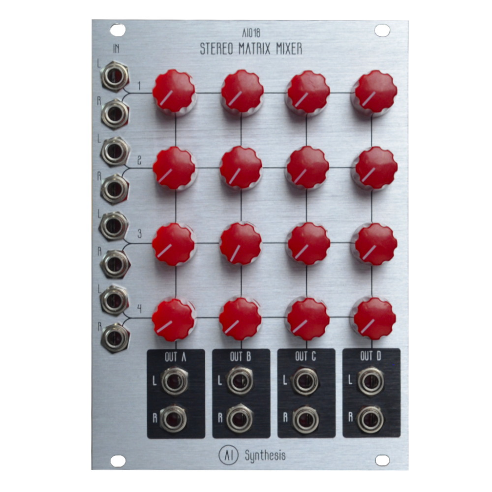 Eurorack Stereo Matrix Mixer
