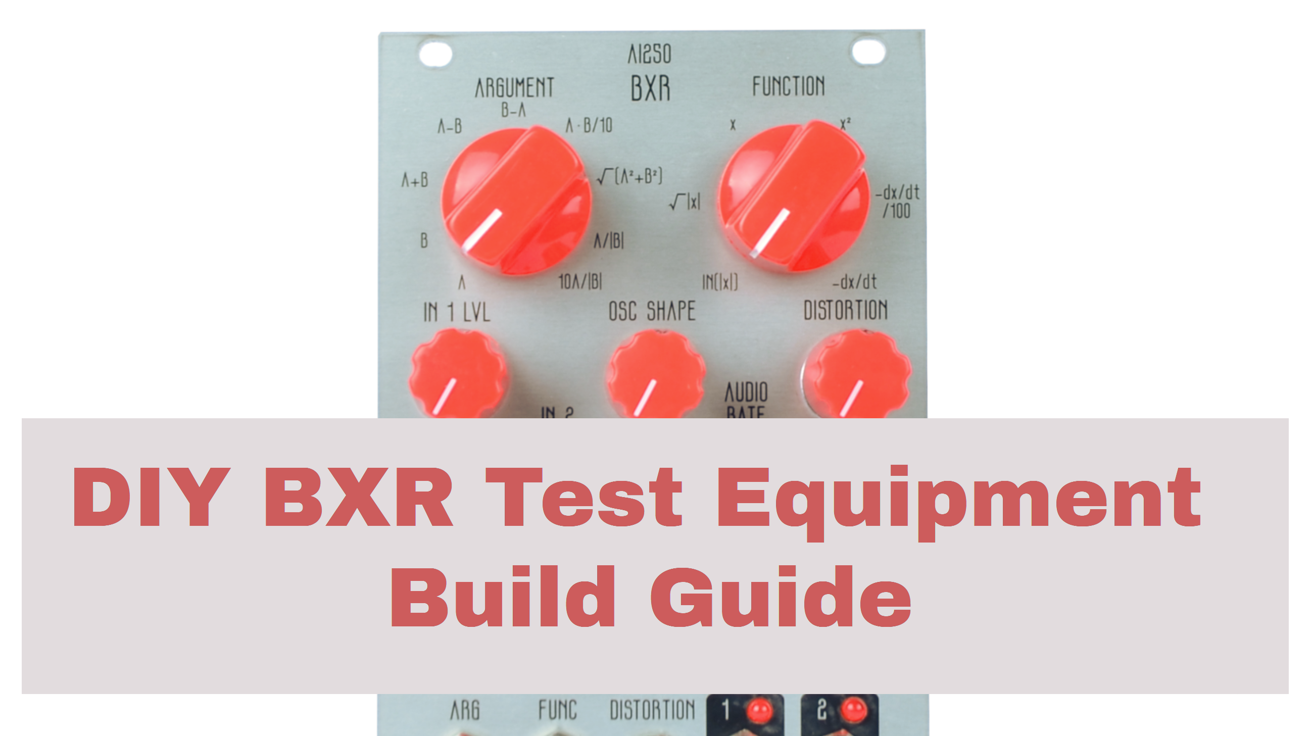 How to Build the AI250 BXR